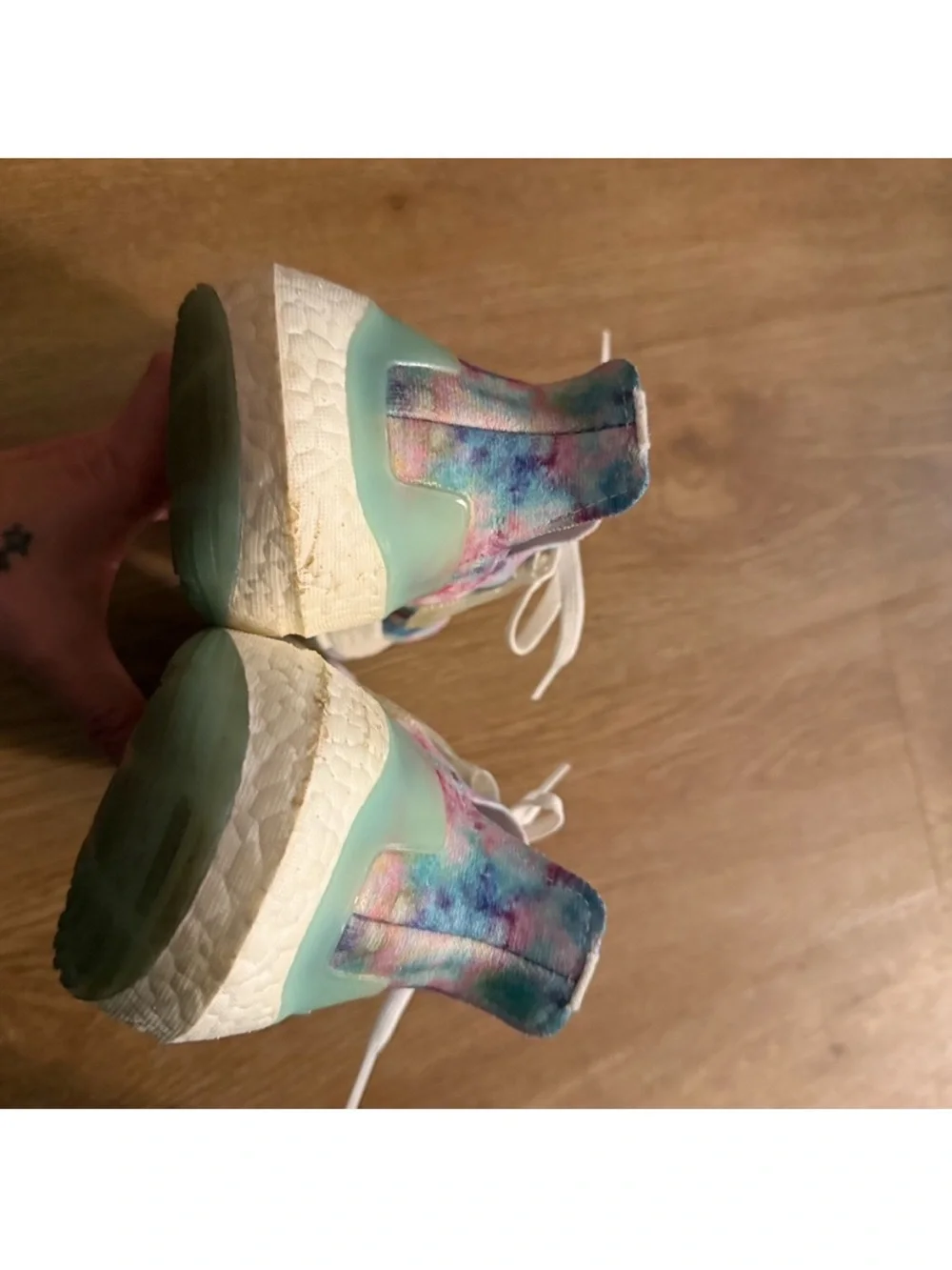 Primeblue Women's Tie-Dye Running Shoes - Pastel Multi